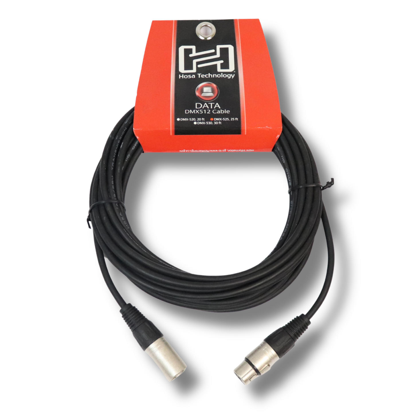 5-Pin DMX Cable (10ft/25ft) - HOSA Technology