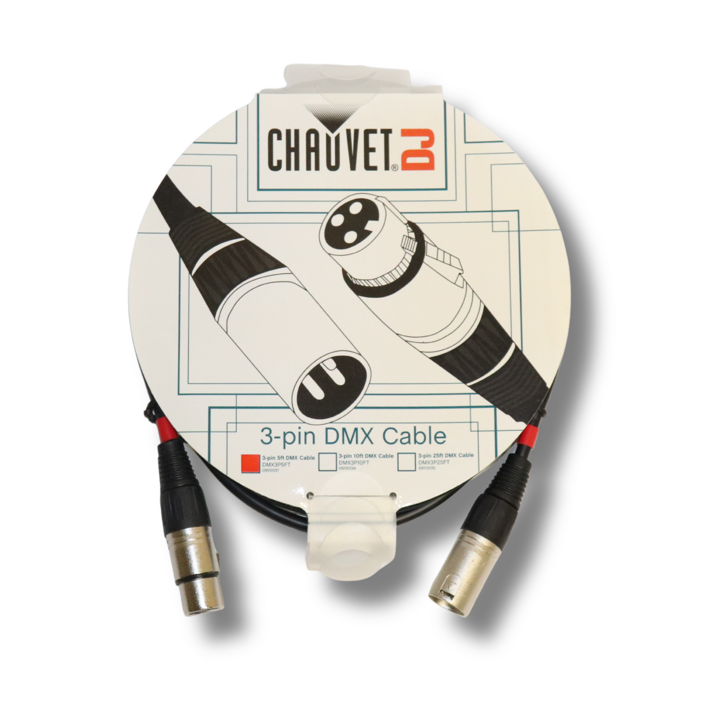 Chauvet DJ - 3-Pin DMX Cable (5ft)