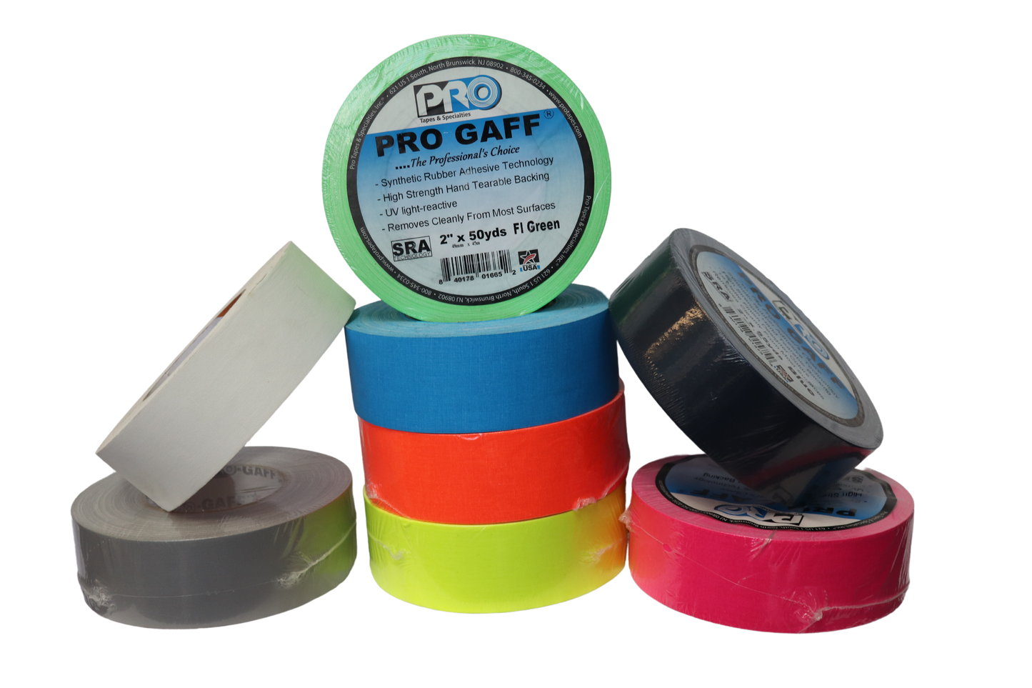 Individual Rolls - Pro Gaff Tape