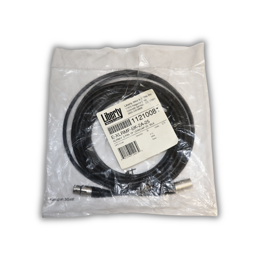 3 Pin DMX (25ft) - Liberty Wire & Cable