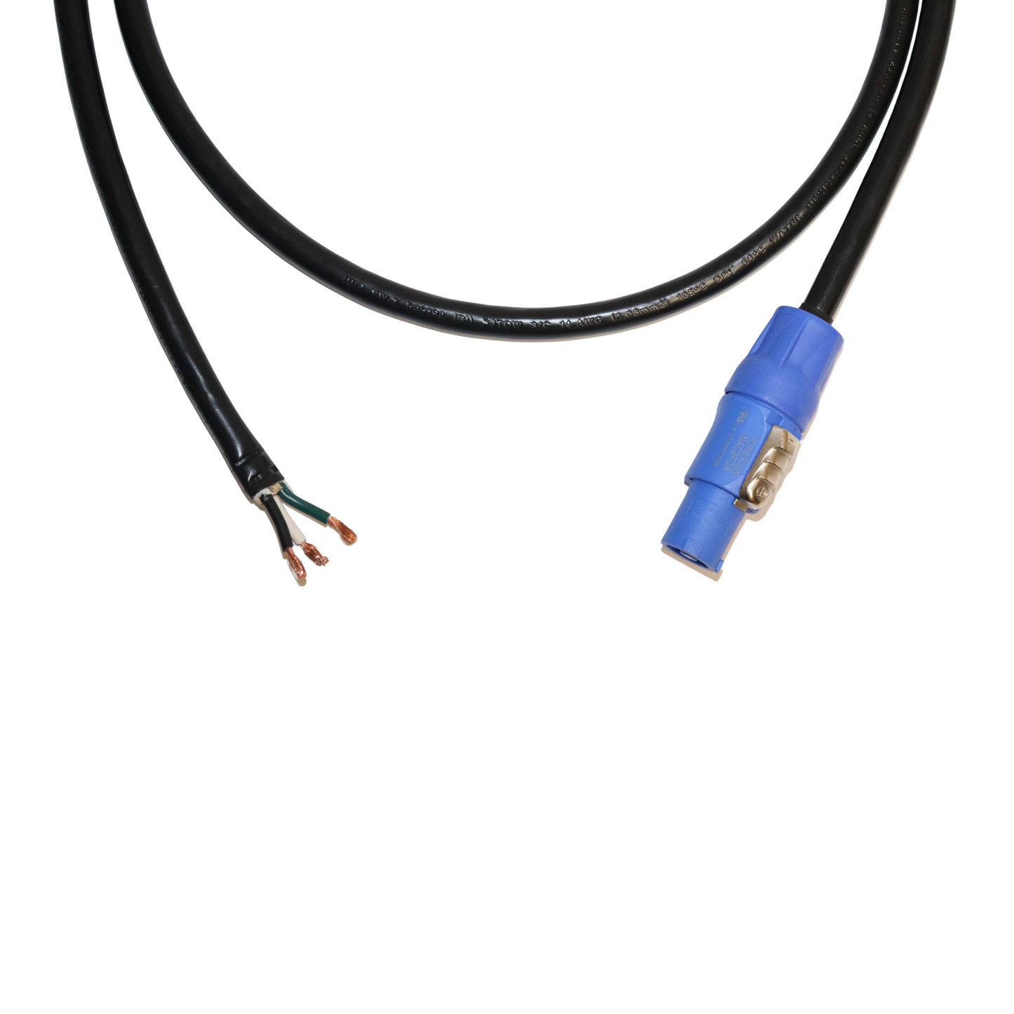 PowerCON to Bare End Cable (5ft)