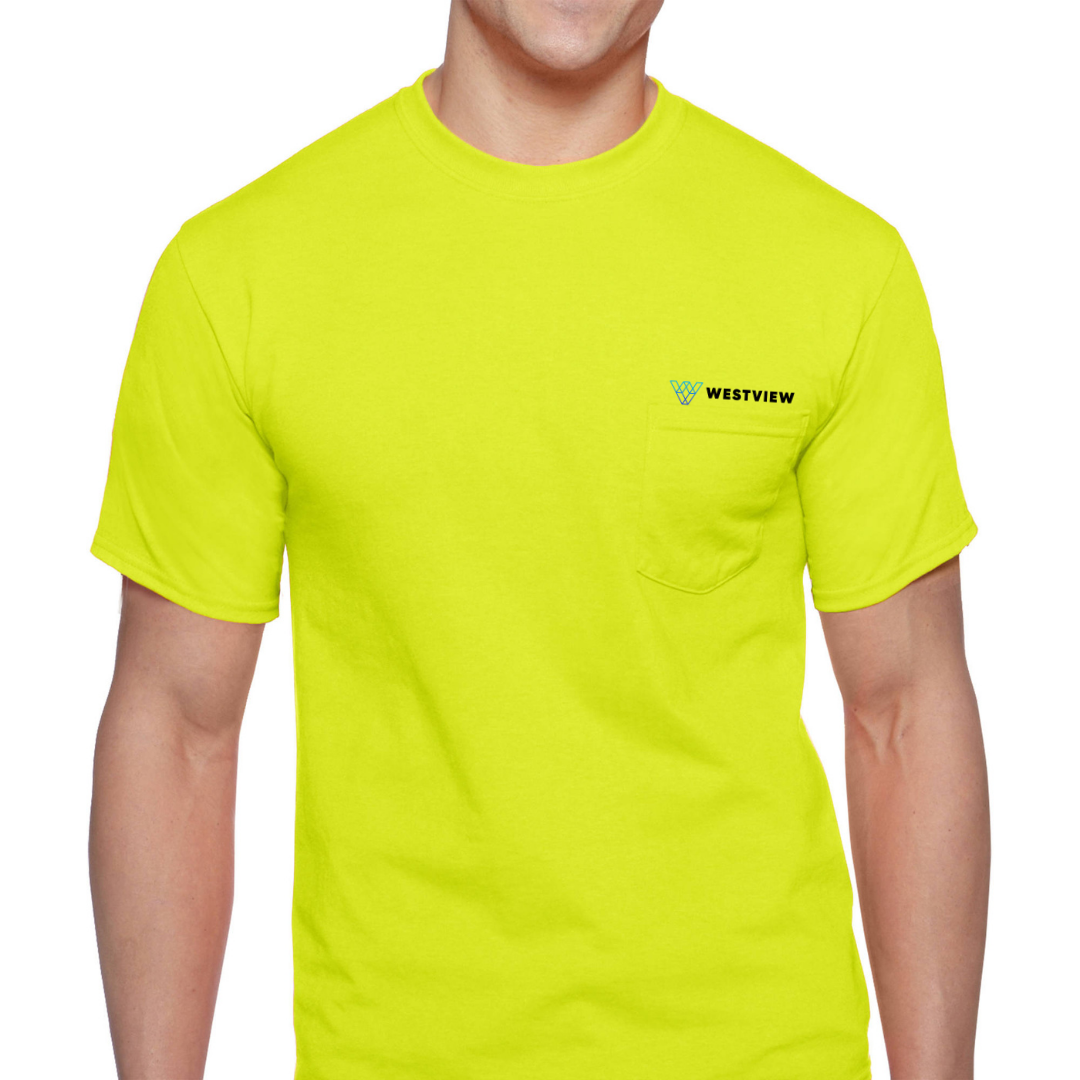 Westview Hi-Visibility Cotton Pocket T-Shirt